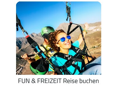 Fun und Freizeit Reisen auf https://www.trip-fun.com buchen